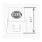 Hella H41410051 Mini 280 Relay 40A 12V SPDT with Weatherproof Cover