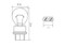 Hella S8 Long Life Miniature Bulb 12V 27/7W - W2.5x16q Base - Bulk Box of 10 - 3157LL