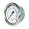 PIC 0-15 PSI Glycerine Filled Pressure Gauge 1.5 in. with Stainless Steel Case and 1/8 in. NPT Male - 202L-158B