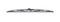 Hella 18 in. Standard Wiper Blade - 9XW398114018/I