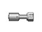 Red Dot Straight Female O-Ring Refrigerant Steel Fitting No. 8 x Hose No. 8 - 70R4408S / RD-5-6947-0P