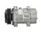 QCC Compressor Model QP7H15 12V R134a with 125mm 6Gr Clutch and GQ Head - MEI 5366Q