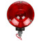 Signal-Stat 1 Bulb 1 Wire Red Round Incandescent Single Face Pedestal Light with 1 Stud Mount by Truck-Lite - 2701