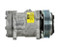 Sanden Compressor Model SD7H15HD 12V R134a with 128mm 6Gr Clutch and UK Head - MEI 5298