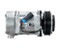 Sanden Compressor Model SD7H15-Super HD 12V R134a with 125mm 6Gr Clutch and GQ Head - MEI 5366S