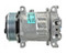 Sanden Compressor Model SD7H15HD 12V R134a with 119mm 7Gr Clutch and GT Head - MEI 5710