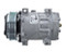 Sanden Compressor Model SD7H15E 12V R134a with 119mm 6Gr Clutch and GH Head - MEI 54019