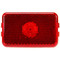 Truck-Lite 14 Series 1 Bulb Red Rectangular Incandescent Marker Clearance Light 12V - 14200R