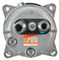 Seltec/Valeo Compressor Model TM16HD/HS 12V R134a with 132mm 2Gr Clutch and C Head - Ear Mount - MEI 5790