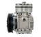 QCC T/CCI Style Compressor Model ET210L-25182C 12V R12/R134a with 5-7/8 in. 6Gr Clutch and Tube-O Head - MEI 5219