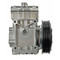 QCC T/CCI Style Compressor Model ET210L-25246C 12V R12/R134a with 6-1/8 in. 8Gr Clutch and Tube-O Head - MEI 5220