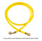 Yellow Jacket R410A-36 Europe Plus II Yellow Hose 36 in. with 1/4 in. Female Flare and 5/16 in. Female Flare Angled - 21403
