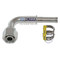 Omega Fitting 90 Deg. No. 10 Female O-Ring x No. 10 Air-O-Crimp with Clamp - 35-AN1323C