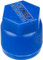 Omega 9mm JRA Port Blue Plastic Bridgeport Schrader OEM for R134a - 40-10292