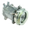 Sanden Compressor Model SD5H14 12V with 122mm Clutch Diameter and Vertical O-Ring Fitting - 20-10085 by Omega
