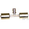 Omega Aluminum Straight Splicer Beadlock No. 8 with R134A Port - 35-B6102-3