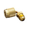 Yellow Jacket Quick Coupler 1/4 in. SealRight 90 Deg. x 3/8 in. Male Flare - 19217