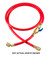 Yellow Jacket 50 ft. Red Plus II 1/4 in. Hose with FlexFlow Valve - 25750