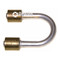 Omega 180 Deg. Splicer Aluminum Fitting No. 12 Beadlock - 35-B6134