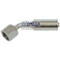 Omega 45 Deg. Aluminum Flare Fitting No. 6 Reduced Beadlock - 35-R1111