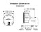 B-Series 140-300F Mechanical Temperature Murphygage 2 in. w/ 4 Ft Capillary - 20BTG-300-4-1/2 by Murphy