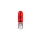 VDO 1.2W Red Type D Wedge Based Peanut Bulb 24V 4 Pack - 600 822