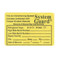 Santech System Guard Labels - 10 pcs - MT0458 by Omega