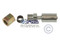 Omega Beadlock Straight 1/2in. Steel Compression Fitting No. 6 - 35-S2908