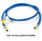 Yellow Jacket B-12 in. Blue Plus II B Charging Hose 3/8 in. Straight Flare x 3/8 in. Straight Flare - 27812