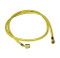 Yellow Jacket AAS-60 in. Yellow Automotive Manifold Hose SealRight Str. x 45 Deg. for R-134a Systems - 27460