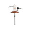 Lincoln 3:1 Medium Pressure Air-Operated Mobile Gear Lube Dispenser Portable Pump with 25-3/4 in. Pump Tube - 2435