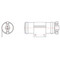 Kysor Receiver Drier 2-1/2 in. x 8 in. with 4 Desiccant Level - 1999256