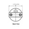 Stewart Warner World Wide 2-1/16 in. Mechanical Oil Pressure Gauge 5-100 PSI - 82704