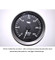 Murphy 3000 RPM PowerView Analog Tachometer Gage 3.5 in. with Contemporary Domed Brushed Silver Bezel - Domed Lens - PVA35-T-3000-E-R1