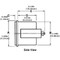 Stewart Warner Heavy-Duty Electrical Battery Ignition Signal Tachometer 8000 RPM 12V 3-3/8 in. - 82171