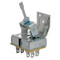 MEI Rotary/Fan Blower Switch 12V Lever Type with 10-Terminal - 1082
