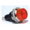 K-Four 440 Series Amber Jumbo Indicator Light 12V 2W with Threaded Nut Mounting - 17-442