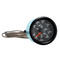 VDO 2-1/16 in. Cockpit International 265F/130C Mechanical Temperature Gauge 12V with 96 in. Capillary - Bulk Pkg - 180-902B