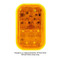 Truck-Lite 45 Series Yellow Rectangular Incandescent Rear Turn Signal Light 12V European Approved - 45914Y