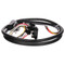 Truck-Lite 50 Series 14 Gauge 72 in. Left Hand Side Stop/Turn/Tail Harness with 2 Plug Right Angle PL-3 and Ring Terminal - 50201-0072