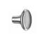 Cole Hersee Chrome Plated Brass Knob with 7/8 in. Face Diameter - Bulk Pkg - 8113-10