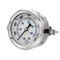 PIC 0-800 PSI Glycerine Filled Pressure Gauge 2.5 in. with Stainless Steel Case and 1/4 in. NPT Male - 203L-254L
