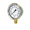 PIC 0-100 PSI Glycerine Filled Pressure Gauge 1.5 in. with Stainless Steel Case and Copper Alloy Internals - 201L-158E