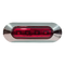 Heavy Duty Lighting 3.75 in. Oval 4 LED Red  Clearance Marker Light - HD37004SMDR