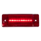 Heavy Duty Lighting 2in. x 6in. Red Reflex Auxiliary Turn / Clearance Marker Light - HD60010R-3