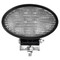 Heavy Duty Lighting High Output 8 LED White Oval Work Light with Clear Lens - HD46008-3WFL