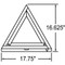 Signal-Stat Free-Standing Foldable Warning Triangle Kit - 798 by Truck-Lite