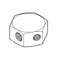 Alemite Adapter Body for High-Pressure Bucket Pump 6713-4 - 322546