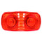 Signal-Stat  Red Rectangular Acrylic Replacement Lens for Headlights-Fog and Driving 27004, Lighting Kit 80893, Marker Clearance Lights 1201, 1203, 1204, 1211, 1213, 1215, 1216, 1253 with Snap-Fit Mount - 9007 by Truck-Lite