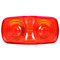 Signal-Stat Red Rectangular Acrylic Replacement Lens for Headlights-Fog and Driving 27004, Lighting Kit 80893 M/C Lights 1201, 1203, 1204, 1211, 1213, 1215, 1216 and 1253 - Bulk Pkg - 9007-3 by Truck-Lite